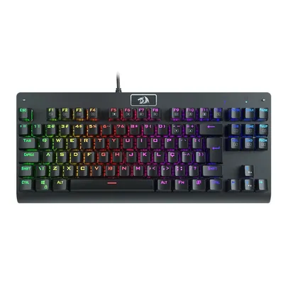 Teclado Mecanico Redragon Dark Avenger, RGB, ABNT2, Switch Preto, K568RGB-2 BLACK