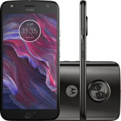 Smartphone Motorola Moto X4 Dual Cam Android 7.0 Tela 5.2" Octa-Core 32GB Wi-Fi 4G Câmera 12MP - Preto. R$ 1.098,99