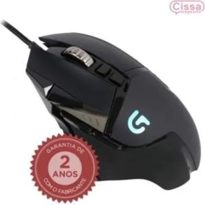 [CissaMagazine / GuriVeio] Mouse Gamer Logitech RGB Proteus Spectrum G502 Preto - R$265