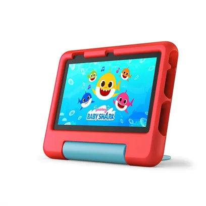 Product photo Tablet Amazon Fire 7 Kids Edition 12 Gen 7" 16 Gb Wi-Fi-vermelho