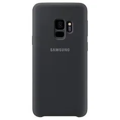 ￼ Capa Protetora Original Samsung em Silicone para Galaxy S9 Plus – Preto