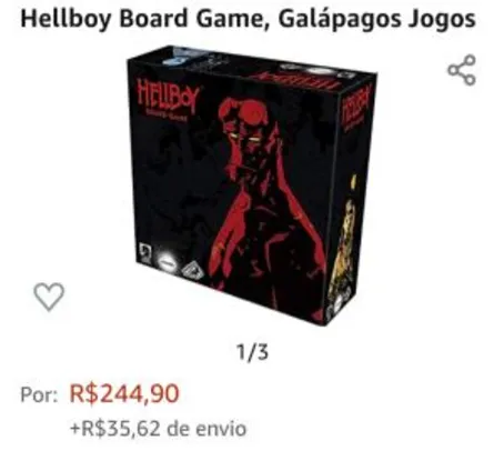Hellboy boardgame | R$244