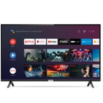 Smart TV LED 32" Android TV TCL 32s6500 HD