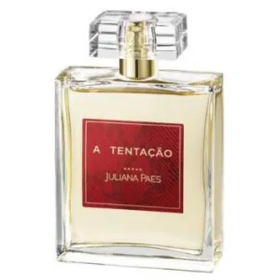 A Tentação Juliana Paes - Perfume Feminino - Deo Colônia 100ml | R$39,90