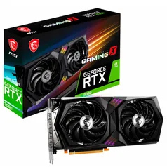 Placa de Vídeo MSI NVIDIA GeForce RTX 3060 Gaming X, 12GB GDDR, RGB