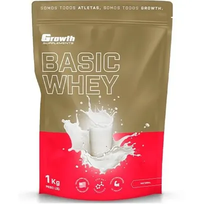 Foto do produto Basic Whey Protein - 1000g - Growth Supplements