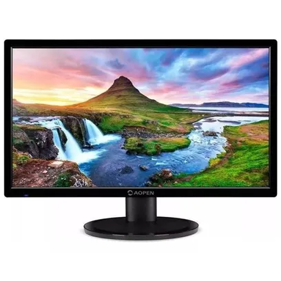 Foto do produto Monitor Aopen 20CH1Q LED HD, HDMI, Tela 19.5 Preto -