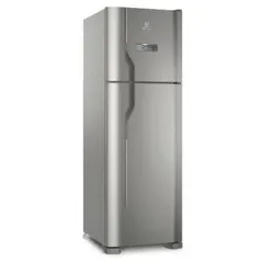 Refrigerador Electrolux DFX41 Frost Free com Turbo Congelamento 371L - Inox - R$2399