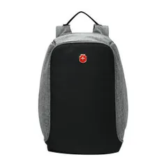 Mochila para Notebook até 16" Antifurto e Impermeável Yins YS28056C Cinza - R$80