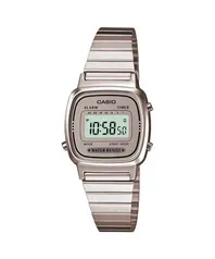 relógio casio visor digital LA670WA-7 prata