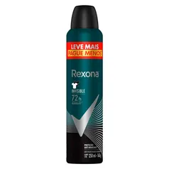 Antitranspirante Aerosol Rexona Men Invisible 250 ml