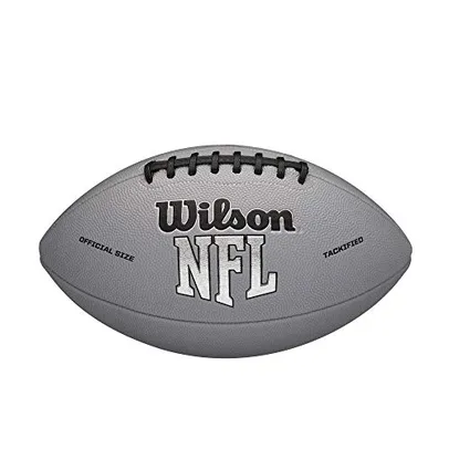 Wilson NFL MVP Futebol Oficial - Versão Cinza, Oficial (Idade 14+)