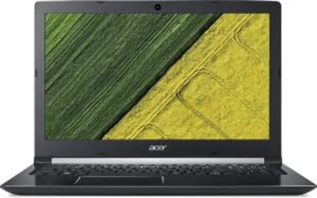 Notebook Acer AMD A12 2.7Ghz 8GB RAM 1TB HD AMD Radeon™ RX 540 com 2GB 15.6" Windows 10