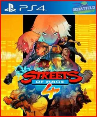 [PS4] - Streets Of Rage 4 | R$73