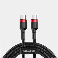 Cabo USB Tipo C para USB C - 2 Metros - Baseus