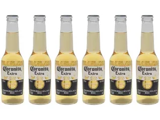 Cerveja Corona Coronita Extra Lager 6 Unidades - Bebidas - Magazine Luiza