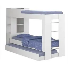 Cama Triliche Ditália com Escada - CM15 | R$454