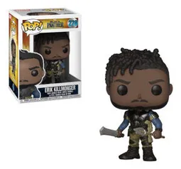 Boneco Funko Pop Marvel Black Panther - Erik Killmonger | R$ 49