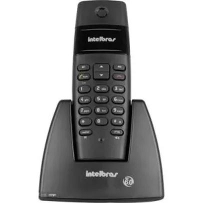 Telefone sem Fio TS40 Preto DECT 6.0 Digital Intelbras