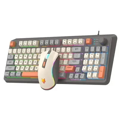 [Com Taxa/Gpay] Combo Teclado e Mouse 94 teclas k820