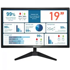 Monitor Dr. Office, 19 Pol, LED, 60Hz, 5ms, HDMI/VGA, MDR-0503-19