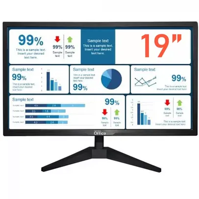 Monitor Dr. Office, 19 Pol, LED, 60Hz, 5ms, HDMI/VGA, MDR-0503-19