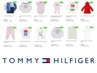 Roupas Infantis da TOMMY HILFIGER por apenas R$ 19