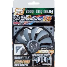 Cooler para Gabinete Scythe Kaze Flex 120mm 2.000 RPM | R$60