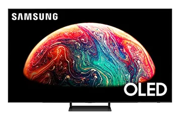 Smart TV 4K 55" Samsung S90C QDOLED 144Hz Som 40W RMS + Função UltraWide e GameHub