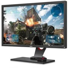 Monitor Gamer Benq Zowie LED 24´ Widescreen, Full HD, HDMI/VGA/DVI/Display Port, 144Hz, 1ms, Altura Ajustável, Grafite - XL2430