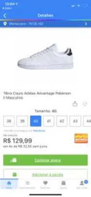 Tênis Adidas Advantage | R$130