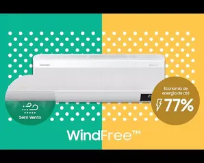 Ar-condicionado Sem Vento Samsung WindFree  - Frio - 24.000 btus (220V) 2021