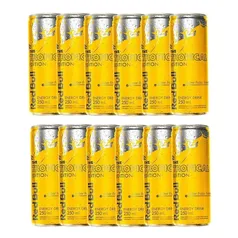 Energético Red Bull The Tropical Edition Sabor Frutas Tropicais com 250ml | Kit com doze unidades 