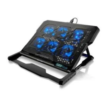 Base para Notebook Multilaser Hexa com 6 Coolers até 17´ - AC282 | R$125