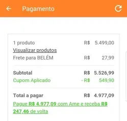 10% em smartphones no Shoptime