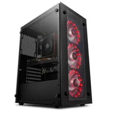 PC GAMER: RYZEN 5 3500X + RX 580 8GB + 8GB RAM DDR4 + HD 1TB + Fonte 500W 80 plus