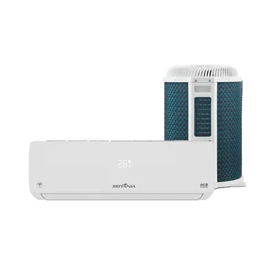 Ar Condicionado Split Hi Wall Eco Inverter Britânia 12000 Btu/h Frio Bifásico Bac12000ifm15 – 220 Volts