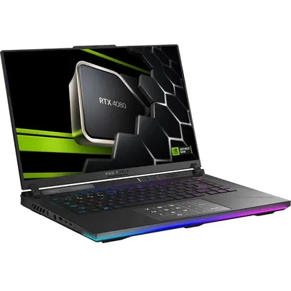 Foto do produto Asus Rog Strix G16 Intel 14a Geração I9-14900hx RTX 4070 Tela 16' WQXGA Ssd 1TB Nvme Ram 32GB