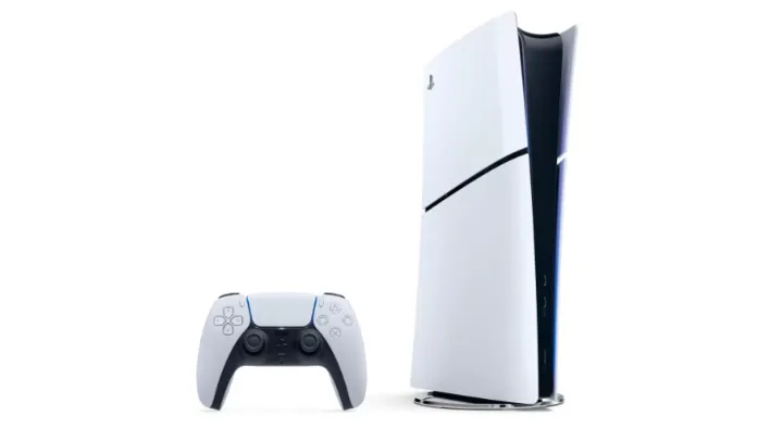 Console PlayStation 5 Slim Digital Edition + Controle Sem Fio Dualsense Branco