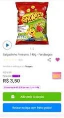 Salgadinhos Elma Chips com desconto próximo ao vencimento | R$ 4