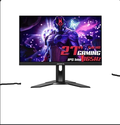 Monitor Gamer Gigabyte G27F2, 27 Pol, Full HD, FreeSync, 165Hz, 1ms, IPS, HDMI/DP