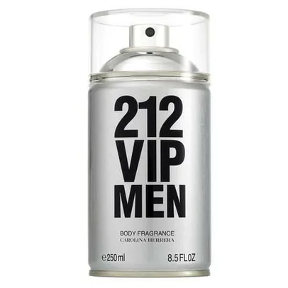 212 Vip Men Carolina Herrera - Body Spray 250ML | R$ 125