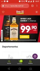 Whisky Old N 7 Tennessee Jack Daniel's ou Honey 1L - R$99