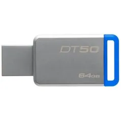 Pendrive Kingston 64 GB USB 3.0 + brinde | R$52,90