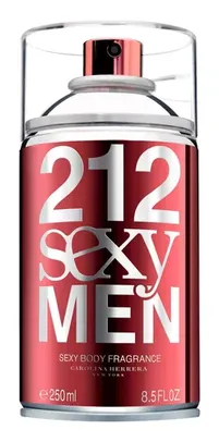  212 Sexy Men Carolina Herrera - Body Spray Masculino 250ml 