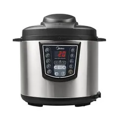 Panela Elétrica de Pressão Midea Liva 6 Litros – Inox R$ 237