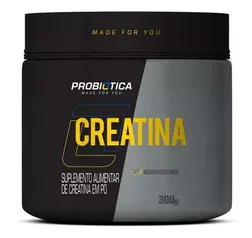 Suplemento Em Pó Probiotica Creatine Creatina Monohidratada Em Pote De 300g