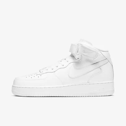 Tênis Nike Air Force 1 Mid '07 Masculino Triple White