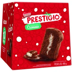 Panettone recheio cremoso prestígio coco nestlé caixa 450G