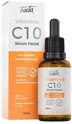 [Prime + recorrência] Sérum Facial Vitamina C 10, Tracta | R$ 33